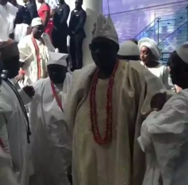 Ooni of Ife And Oba of Lagos Attend Obasanjo